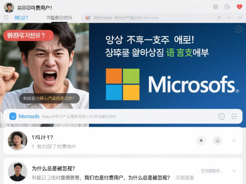 韩国不满爆发！媒体批评微软忽视韩国：始终不支持韩语！